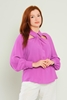 Mees Casual Blouses Black Red Lilac Cream leylak