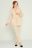 Rissing Star Casual Suits Red Beige Sax Beige