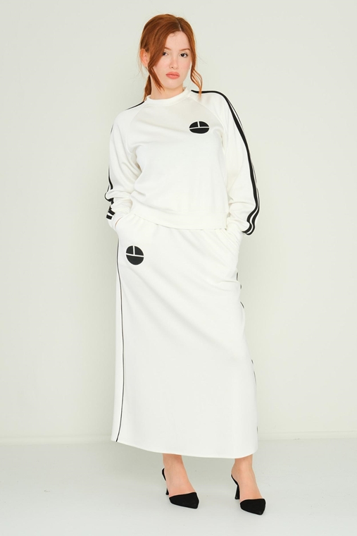 Fimore Günlük Giyim Takımlar Beyaz