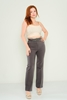 Mac Park High Waist Casual Trousers Black Grey Camel Navy Grey