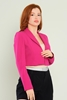 Fimore Casual Jackets Black Red White Navy Fuchsia Fuchsia