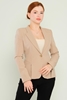 Fimore Casual Jackets Black White Green Brown Beige Navy Fuchsia indigo Purple Бежевый