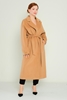 Dolce Bella Casual Woman Coats Black Blue Camel Ecru Stone Camel