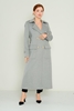 Dolce Bella Knee Lenght Casual Woman Coats Black Grey Khaki Light Blue Light Camel Dark Grey