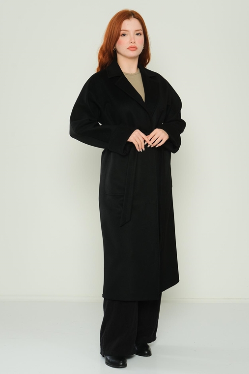 Dolce Bella Casual Woman Coats Black