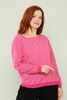 Yes Play Casual Jumpers Black-Beige Ecru-Black Grey-Black Fuchsia-Ecru Fuchsia-Ecru