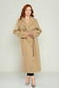 Dolce Bella Casual Woman Coats Black Camel Hazelnut Stone light Stone light