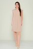 Selen Casual Dresses Black Beige Camel Fuchsia Ecru Khaki اللون البيج