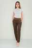 Mosento Casual Trousers Black Green Brown بنى