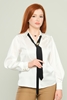 Detective Casual Blouses Black Red Beige Leopard Black-Leopard البيج الرمادي