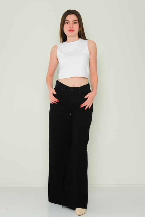 Rox Rite High Waist Casual Trousers Black