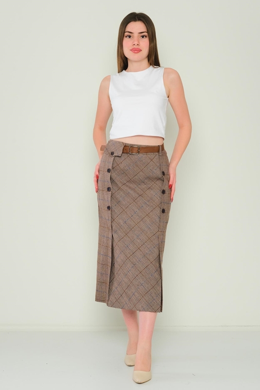 Mees Casual Skirts Beige