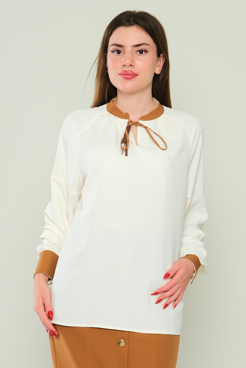 Dimare Casual Blouses Ecru