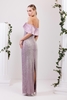 Odrella Night Wear Evening Dresses Black Beige Mink Khaki indigo Lavender Lavender