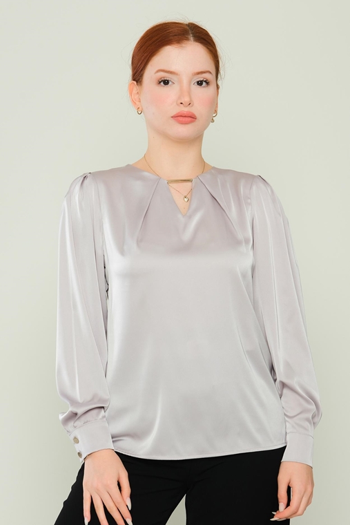 Dimare Casual Blouses Grey