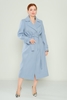 Dolce Bella Long Casual Woman Coats Red Blue Blue