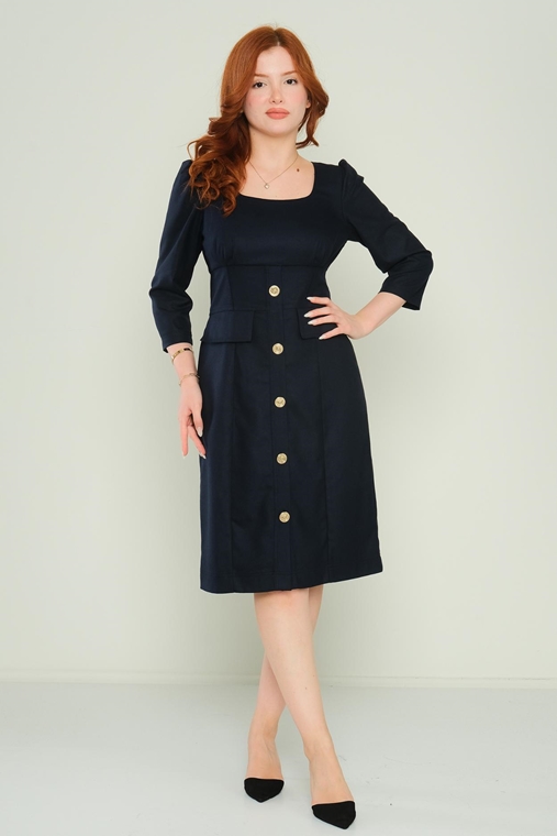 Dimare Casual Dresses Navy