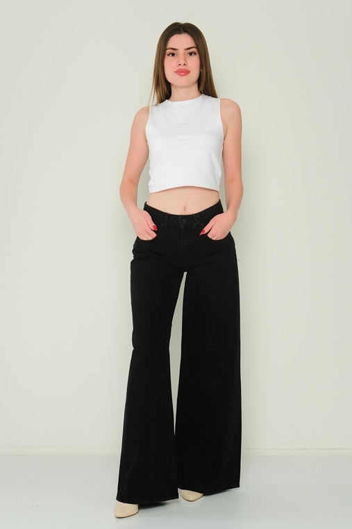 Rox Rite High Waist Casual Trousers Black