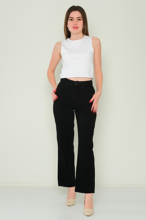 Rox Rite High Waist Casual Trousers Black