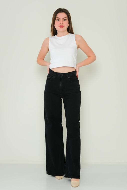 Rox Rite High Waist Casual Trousers Black