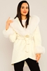 Tosato Short Casual Woman Coats Black White Green Bordeux Beige Fuchsia Ecru Beige Dark Green Light Tan Baby Blue أبيض