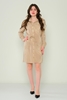 Sandrom Casual Dresses Blue Bordeux Beige Khaki Beige