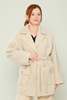 Dolce Bella Casual Woman Coats Black Beige Camel