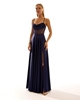 Hot Contact Night Wear Evening Dresses Black Navy Powder Sax Plum Petroleum Mint Emerald Navy