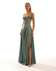 Hot Contact Night Wear Evening Dresses Black Navy Powder Sax Plum Petroleum Mint Emerald мятный