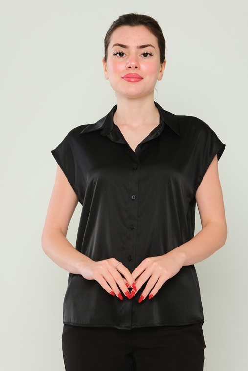 Mees Casual Blouses Black