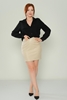 Zanzi Casual Skirts Black Brown Beige Camel Бежевый