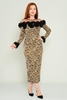 Lila Rose Maxi Casual Dresses Leopard Snake Yılan