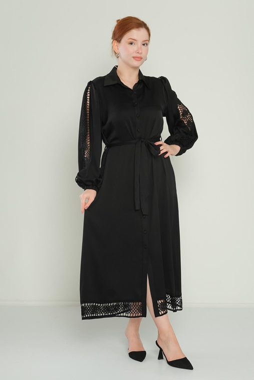 Lila Rose Maxi Casual Dresses Black