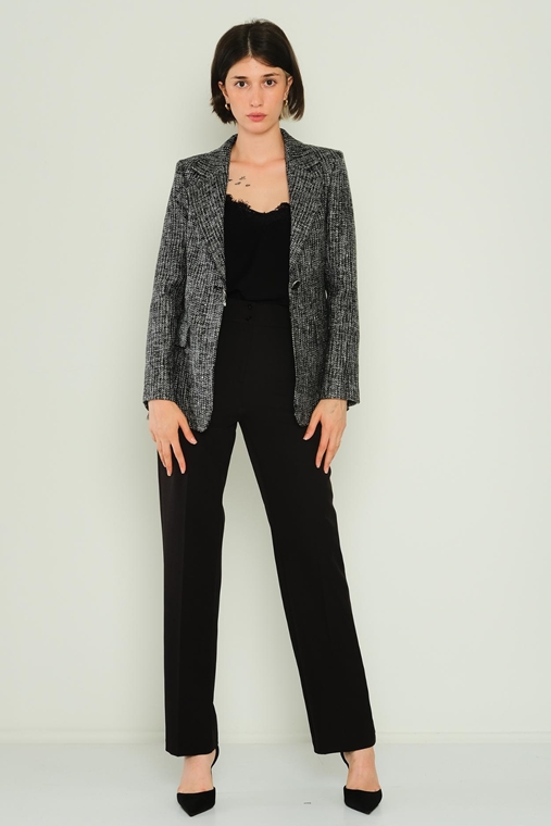 HKN Casual Suits Black