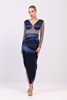 Elit Bella Night Wear Evening Dresses Black Navy темно синий