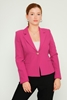 Fimore Casual Jackets Black Navy Fuchsia Green Dark Mustard Fuchsia