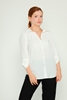 Fimore Casual Blouses Black White أبيض