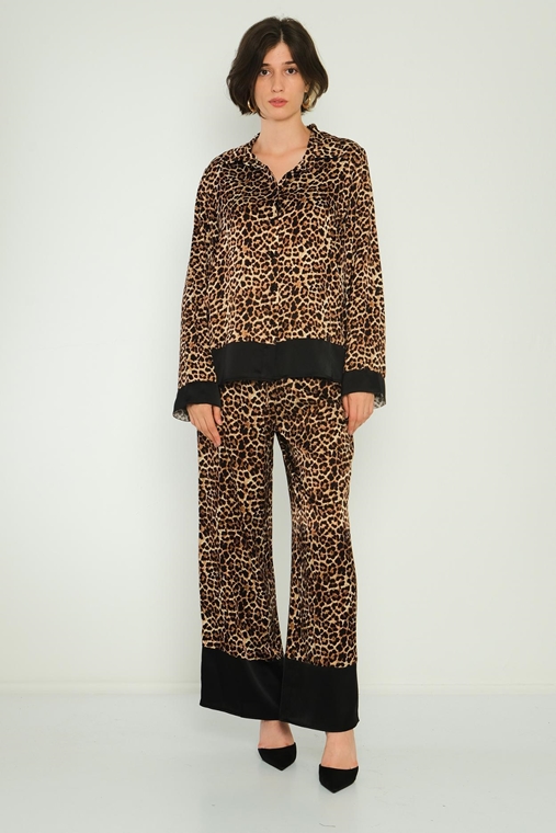 Sandrom Casual Suits Leopard