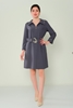 Favori Knee Lenght Casual Dresses Black Green Grey Bordeux Camel اللون الرمادي