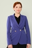 Selen Blazer Work Wear Jackets Lilac