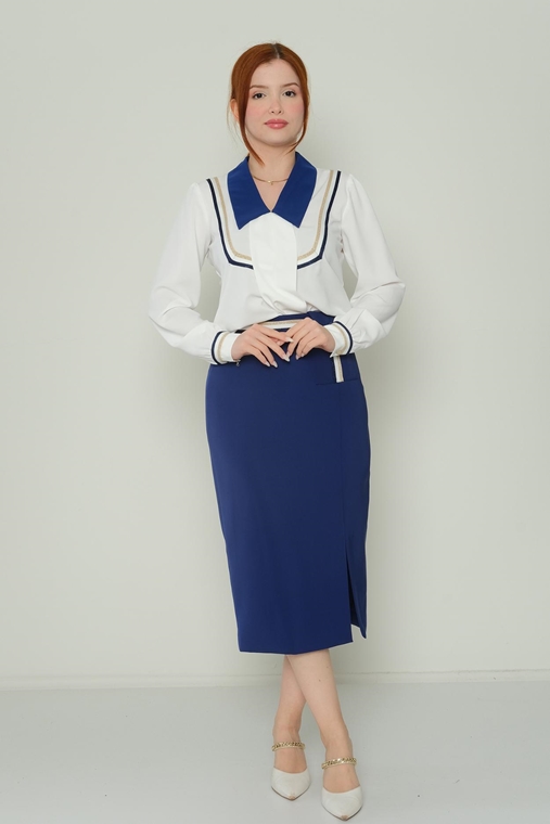 Dimare Casual Skirts Sax