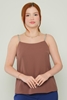 HKN Casual Blouses Red Blue Brown Ecru Stone Cagla Brown