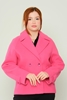 Dolce Bella Casual Jackets Green Fuchsia Fuchsia