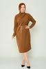 Lila Rose Casual Dresses Black Brown Ecru Sax Olive Brown