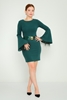 Two'e Casual Dresses Black Sax Emerald زمرد