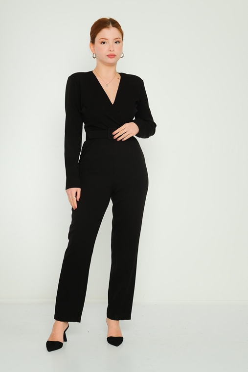 Two'e Casual Jumpsuits Black Plum Emerald