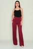 Explosion High Waist Casual Trousers Black Bordeux Khaki Lavender Бордо