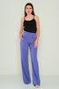 Explosion High Waist Casual Trousers Black Bordeux Khaki Lavender Lavanta