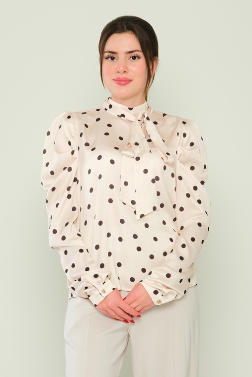 Mees Casual Blouses Cream