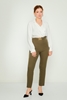 Explosion High Waist Casual Trousers Black Red Brown Camel Khaki Lavender Haki